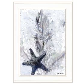 "Ocean Collection 4" By Stellar Design Studio, Ready to Hang Framed Print, White Frame