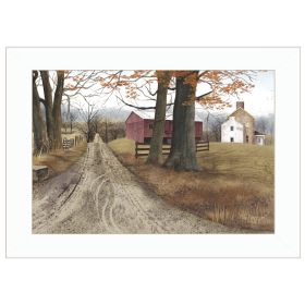 "The Road Home" by Billy Jacobs, Ready to Hang Framed Print, White Frame