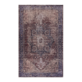 5x8 Area Rugs for Living Room, Washable Rug, Low-Pile, Non-Slip, Non-Shedding, Foldable, Kid & Pet Friendly - Area Rugs for living room, bedroom