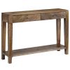 Console Table Solid Mango Wood 46.5"x11.8"x31.5"