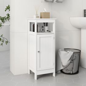 Bathroom Single Door Cabinet with Adjustable Shelf â€“ Versatile and Elegant Storage Solution
