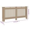 Radiator Cover 67.7"x7.5"x31.9" MDF