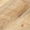 Coffee Table Gray 26.8"x26.8"x11.8" Solid Mango Wood