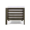 OANA 3-Piece LOVE SEAT SET WITH COFFEE TABLE, WHITE