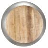 Coffee Table Gray 26.8"x26.8"x11.8" Solid Mango Wood