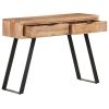 Console Table 39.4"x13.8"x29.9" Solid Acacia Wood with Live Edges