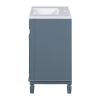 36'' Bathroom Vanity with Top Sink, Modern Bathroom Storage Cabinet with 2 Soft Closing Doors and 2 Drawers, Single Sink Bathroom Vanity