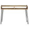 Console Table Solid Mango Wood 45.3"x13.8"x29.9"