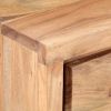Console Table 39.4"x13.8"x29.9" Solid Acacia Wood with Live Edges