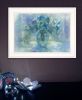 "Susie's Blue" By Tracy Owen, Ready to Hang Framed Print, White Frame