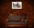 "The Road Home" by Billy Jacobs, Ready to Hang Framed Print, White Frame