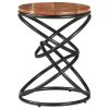 End Table 15.7"x15.7"x20.5" Solid Acacia Wood