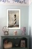 "Cape Hatteras Lighthouse" By Lori Deiter, Printed Wall Art, Ready To Hang Framed Poster, White Frame
