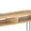Console Table Solid Mango Wood 45.3"x13.8"x29.9"