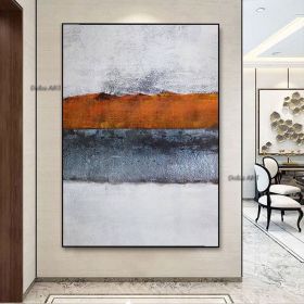 Handmade Abstract Oil Painting On Canvas Modern Oil Painting Hand Painted Large Wall Art Living Room hallway bedroom luxurious decorative painting (size: 150x220cm)