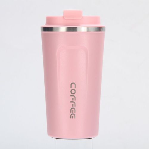 12 oz Stainless Steel Vacuum Insulated Tumbler - Coffee Travel Mug Spill Proof with Lid - Thermos Cup for Keep Hot/Ice Coffee; Tea and Beer