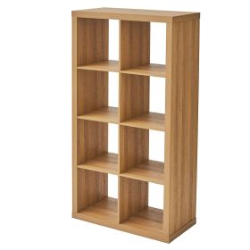 8-Cube Storage Organizer (Color: Light Honey)