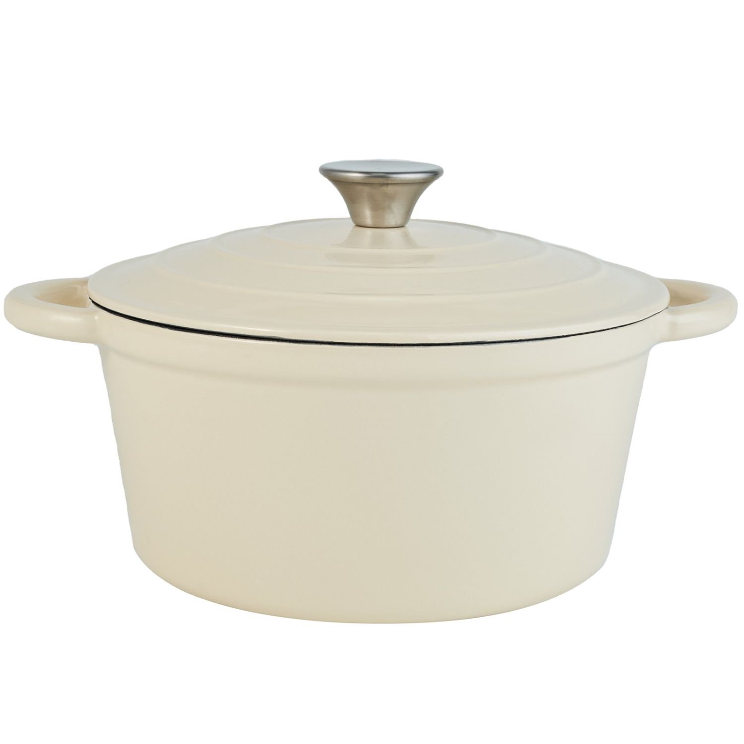 Cast iron soup pot 2 Gradient color 24CM (Color: WH,1pcs, size: WH,1pcs)