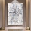 Large Size Abstract Oil Painting Beige Gold Brown Wall Art Canvas Modern Abstract Picture Home Decoration Decor Oversized Scandinavian Art